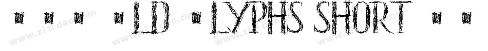 HKH Old Glyphs short字体转换